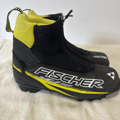 EURO SIZE 35 US Kids Size 4 FISCHER XJ SPRINT Cross Country Ski Boots