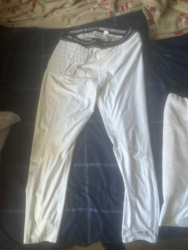 White Large Men's McDavid Compression (Used)