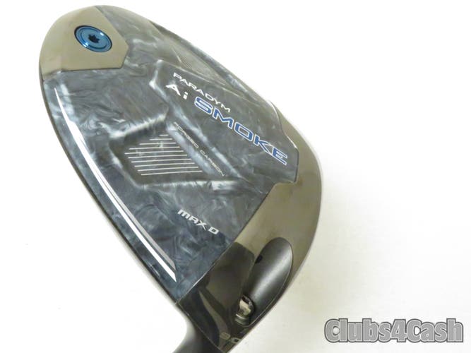 Callaway Paradym Ai Smoke Max D Driver 9 Denali Black 60g 6.5 X  MINT
