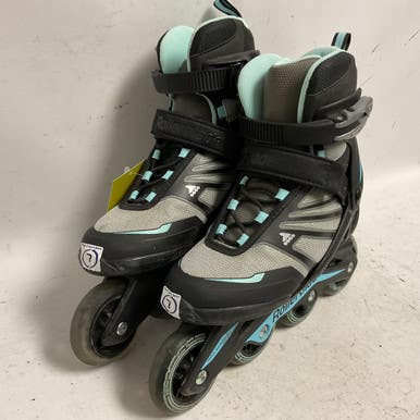 Used Rollerblade ZETRABLADE Senior Rec Fitness Skates Carolina Blue Senior 7 11855-S000190907