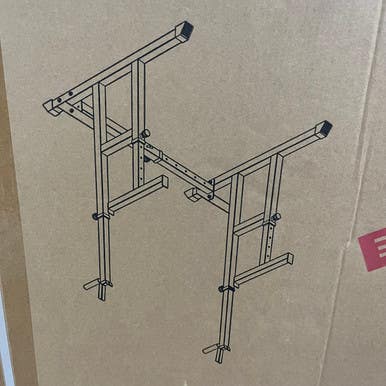 Used ISE SY-RK1002 Squat Rack 11855-S000190782