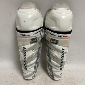 Used Warrior DYNASTY HD PRO Junior Shin Guards White 11" 11855-S000190822