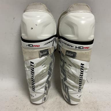 Used Warrior DYNASTY HD PRO Junior Shin Guards White 11" 11855-S000190822