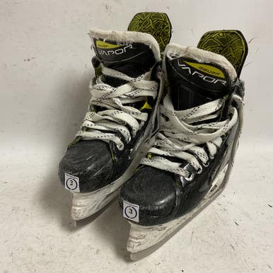 Used Bauer 3X VAPOR Junior Hockey Skate Junior 03 11855-S000190814