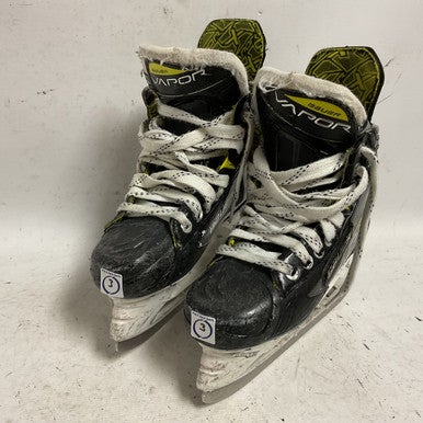 Used Bauer 3X VAPOR Junior Hockey Skate Junior 03 11855-S000190814