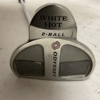 Used Odyssey WHITE HOT 2 BALL Mens Putter RH 11855-S000190896