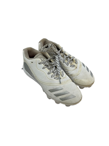 Used Adidas ICON BB/SB Cleats White Junior 02.5 11692-S000140084