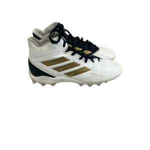 Used Adidas FREAK MID Adult FB Cleats Black And White Senior 8 11692-S000141742