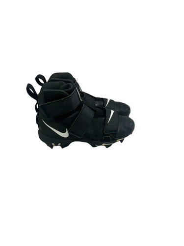 Used Nike FORCE SAVAGE 2 SHARK Jr FB Cleats Black Junior 03.5 11692-S000141802