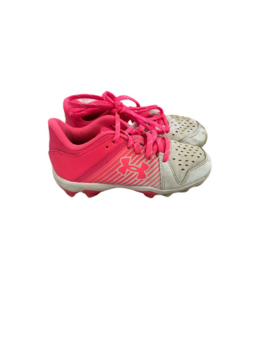 Used Under Armour LEADOFF BB/SB Cleats Pink Junior 01 11692-S000141811