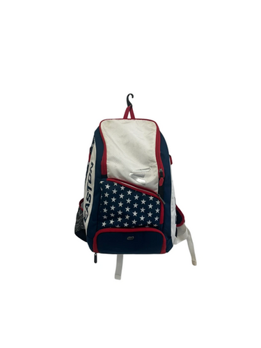 Used Easton BACKPACK BB/SB Player Backpack White/Red/Navy 11692-S000141825