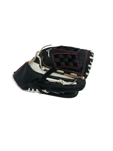 Used Mizuno FINCH BB/SB Glove T-ball Black And Pink 10" 11692-S000141854