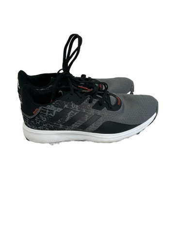 Used Adidas S2G SPIKELESS Mens Golf Shoes Grey Senior 8.5 11692-S000140034