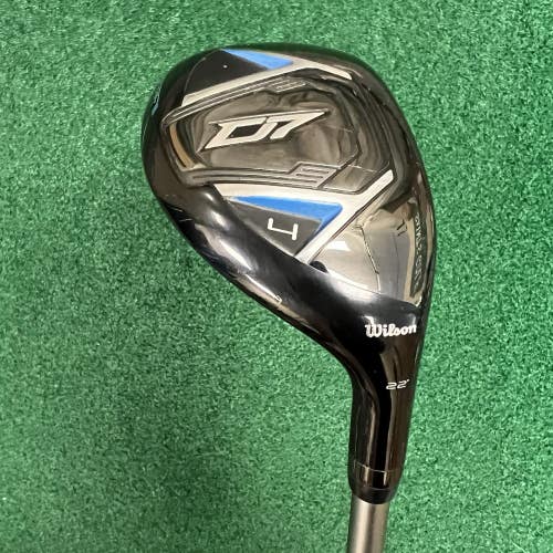 Wilson D7 22 4 Hybrid Men's Right Hand Reoil Senior Flex Graphite Shaft w/HC