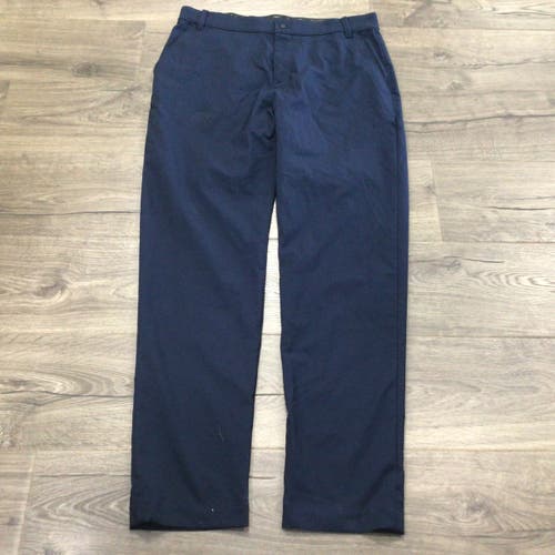 Nike Men’s Navy Blue Core Golf Pants Size 33x34 Straight Leg (Used)
