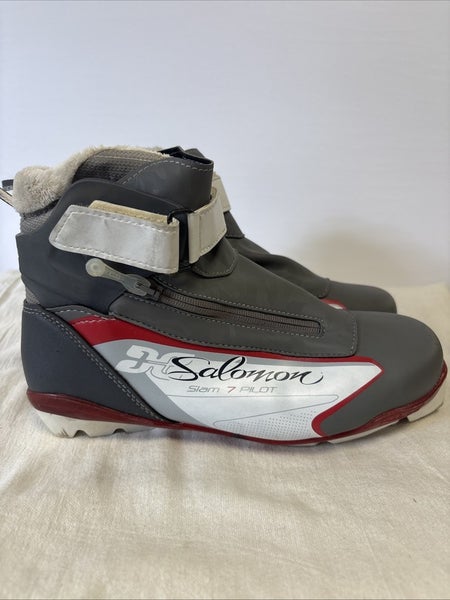 EURO SIZE 40 2/3 US Size 8.5 SALOMON SIAM 7 PILOT Cross Country Ski Boots