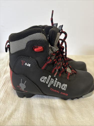 EURO SIZE 30 US Kids Size 12.5 ALPINA T 5 JR Cross Country Ski Boots.