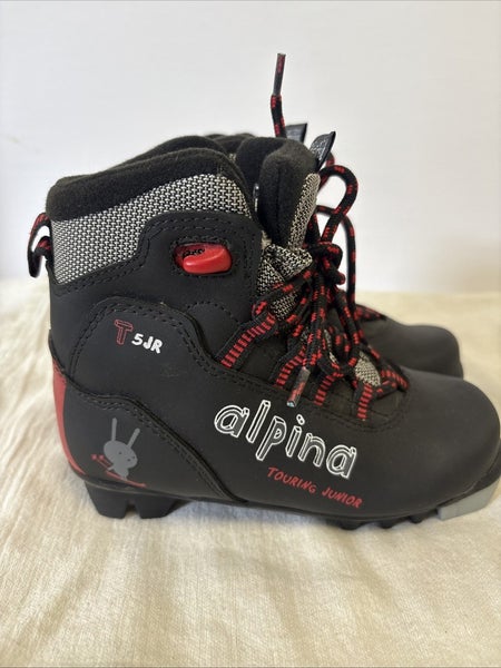EURO SIZE 30 US Kids Size 12.5 ALPINA T 5 JR Cross Country Ski Boots.