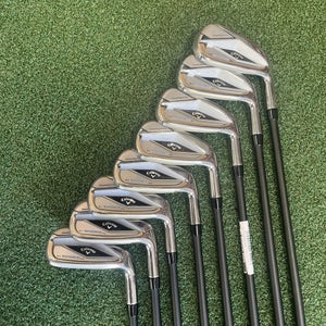 Callaway Paradym Ai Smoke HL 5-PW,AW,SW Iron Set Cypher 5.0 Senior Flex -3/4