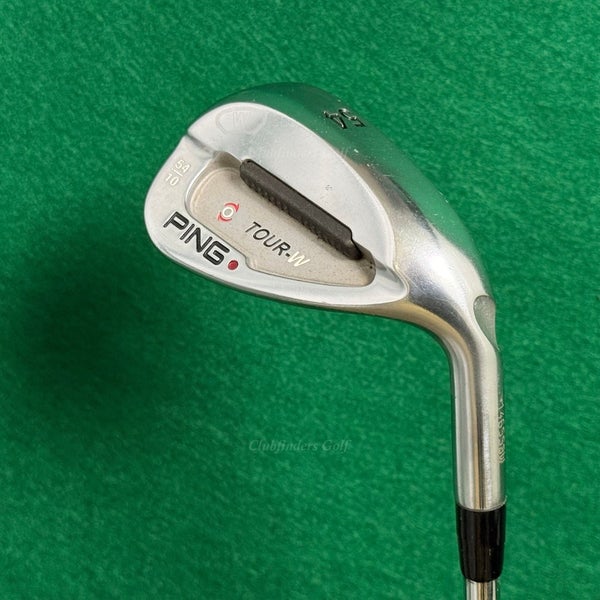 Ping Tour-W Red Dot 54-10 54 Sand Wedge Dynamic Gold Spinner Steel Wedge Flex