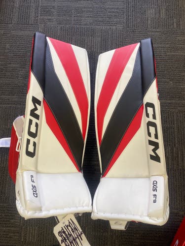 31" CCM Axis F9 Goalie Leg Pads (New)