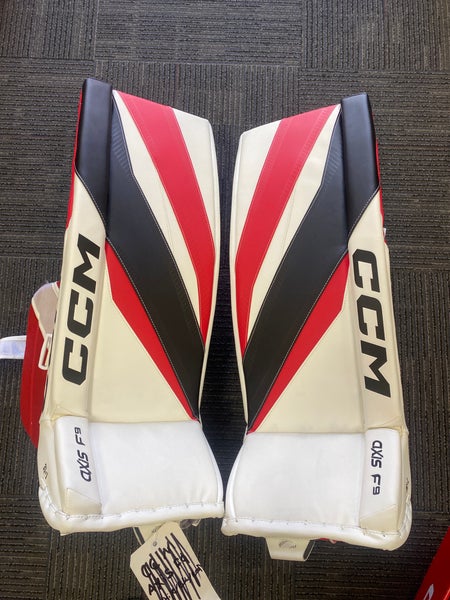 31" CCM Axis F9 Goalie Leg Pads (New)
