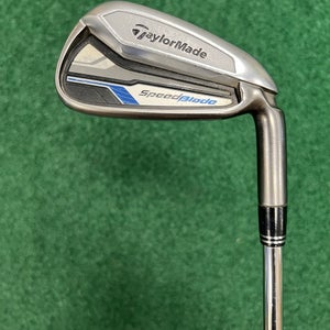TaylorMade SpeedBlade 6 Iron Stiff Flex Steel Shaft Men's Right Hand