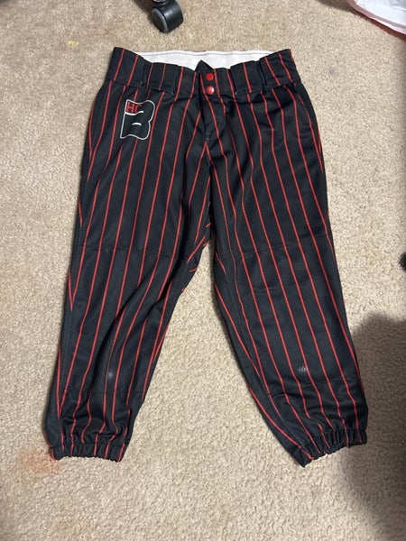 Black Women's Large Adult Boombah Game Pants (Used)