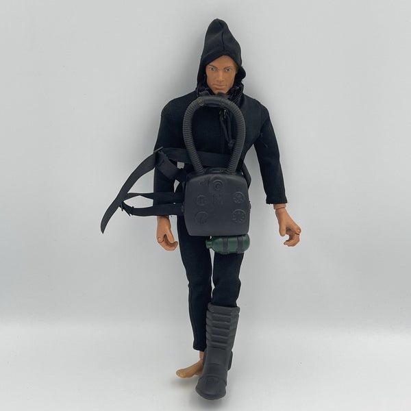 Vintage 1996 Hasbro GI Joe 12 Pawtucket Action Figure Navy Seal Diver Toy