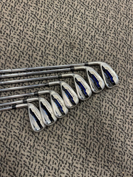 Cobra  MRX Left Hand Iron Set Regular Flex Steel Shaft (Used)