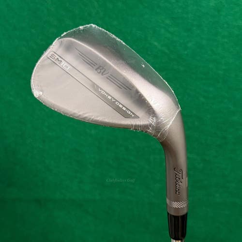 NEW Titleist Vokey SM10 Nickel 58-8M 58 Lob Wedge Vokey Design Steel Wedge Flex
