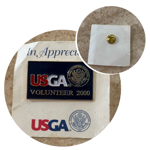 2000 USGA 100th U.S. OPEN VOLUNTEER PIN - NWOT!