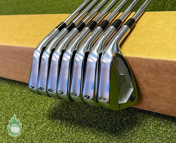 Used New Level 702-CB Forged Irons 4-PW KBS Tour-V X-Stiff Flex Steel Golf Set