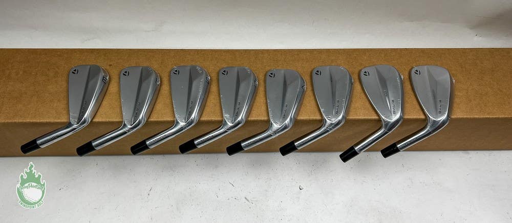 NEW Right Handed 2021 TaylorMade P-7MB Irons 3-PW HEADS ONLY Golf Club Set