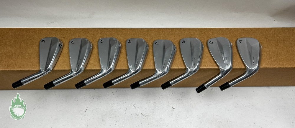 NEW Right Handed 2021 TaylorMade P-7MB Irons 3-PW HEADS ONLY Golf Club Set