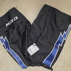 CCM PP10 Tampa Lightning 3rd jersey NHL Pro Stock Hockey Pant Shell Black Senior Large