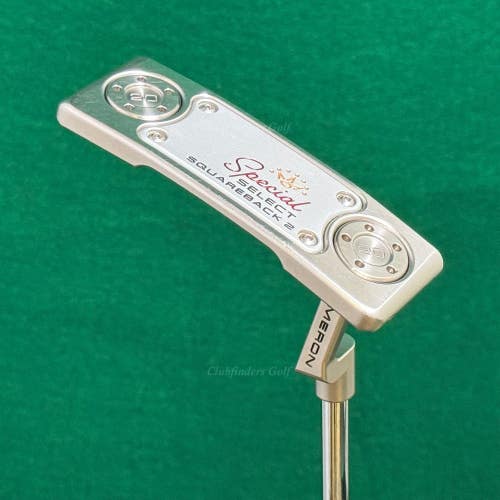 Scotty Cameron Special Select Squareback 2 34" L-Neck Putter Titleist W/ HC