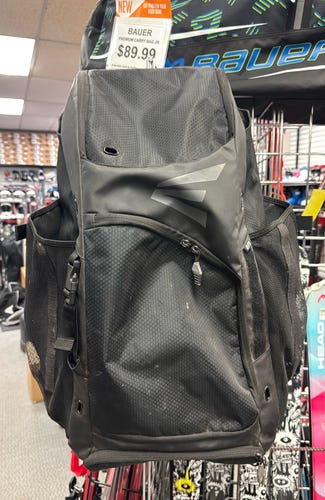 Easton E610 Catcher's backpack bat pack (Used) Black catchers back pack carry bag