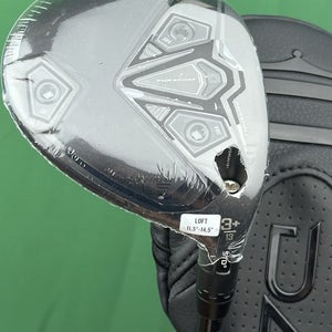 Cobra Dark Speed LS Fairway 3+ Wood 3W 13* X-Flex LINQ White 7F5 w/ Cover NEW