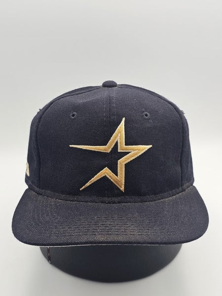 Vintage Rare Sports Specialties Houston Astros MLB Plain Logo Fitted Hat Size 7