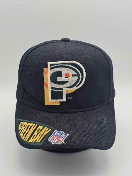 Vintage Green Bay Packers NFL Sports Shadow Image Fans Hat Cap Vtg Snapback