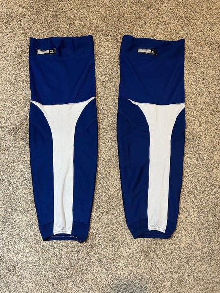 Blue Senior XL Reebok Socks Pro Stock