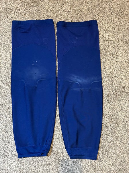 Blue Senior XL Adidas Socks Pro Stock