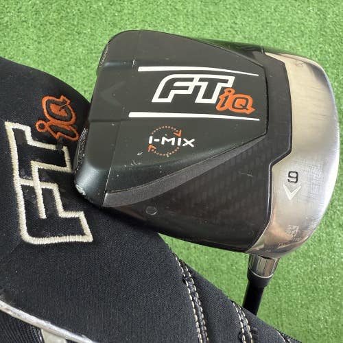 Callaway FT-iQ I-Mix Driver 9 Grafalloy ProLaunch Axis 60g Stiff Flex 44.5