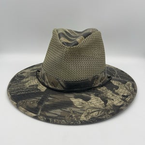 Henschel USA Men's Aussie Mossy Oak Break Up Camouflage Safari Hat Size Small