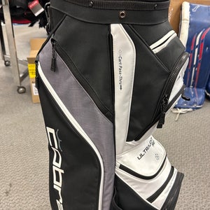 Cobra Ultralight Pro (Used) Black Men's carry cart golf Bag staff ultralite