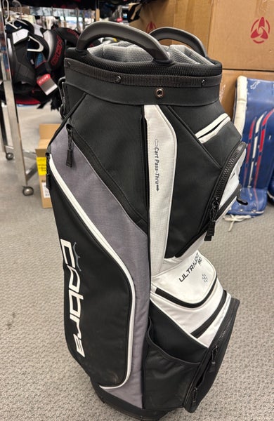 Cobra Ultralight Pro (Used) Black Men's carry cart golf Bag staff ultralite