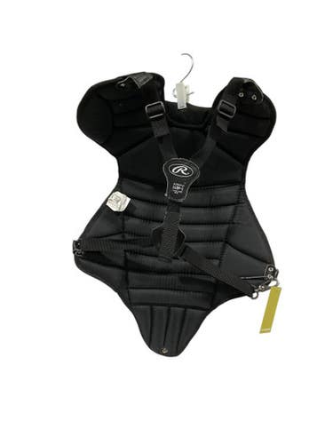 Used Rawlings CHEST PROTECTOR Catchers Chest Protector Black Junior 11847-S000029552