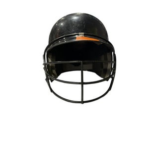 Used Rawlings SB HELMET Batting Helmet w/Mask Black SM 11847-S000029551