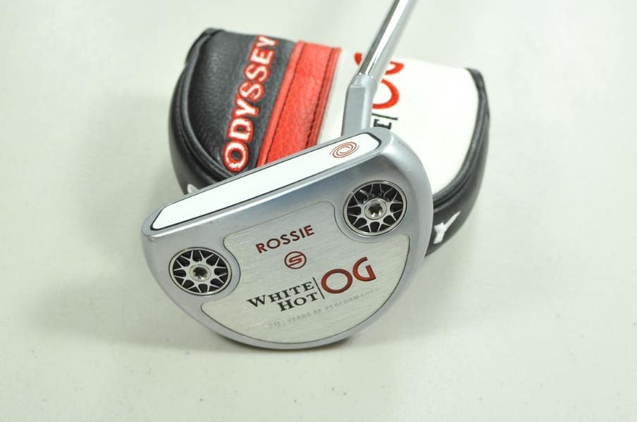 Odyssey White Hot OG Rossie S No Sight Line 34